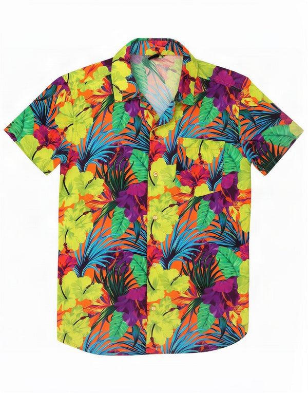 Maui and Sons Boys Hawaii-skjorte 12-13 år Flerfarvet blomster
