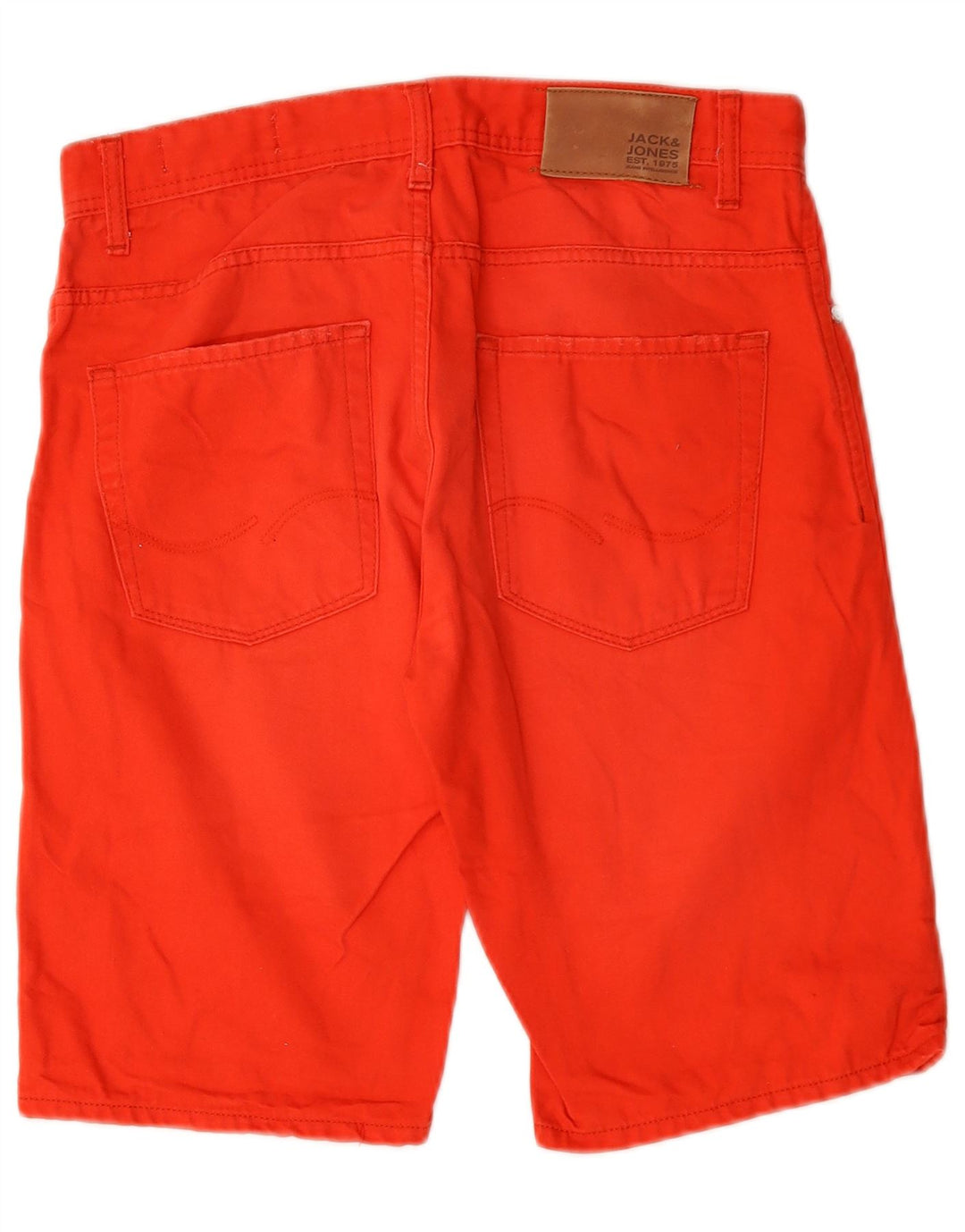 Jack & Jones Denim Shorts til mænd W32 Medium Rød