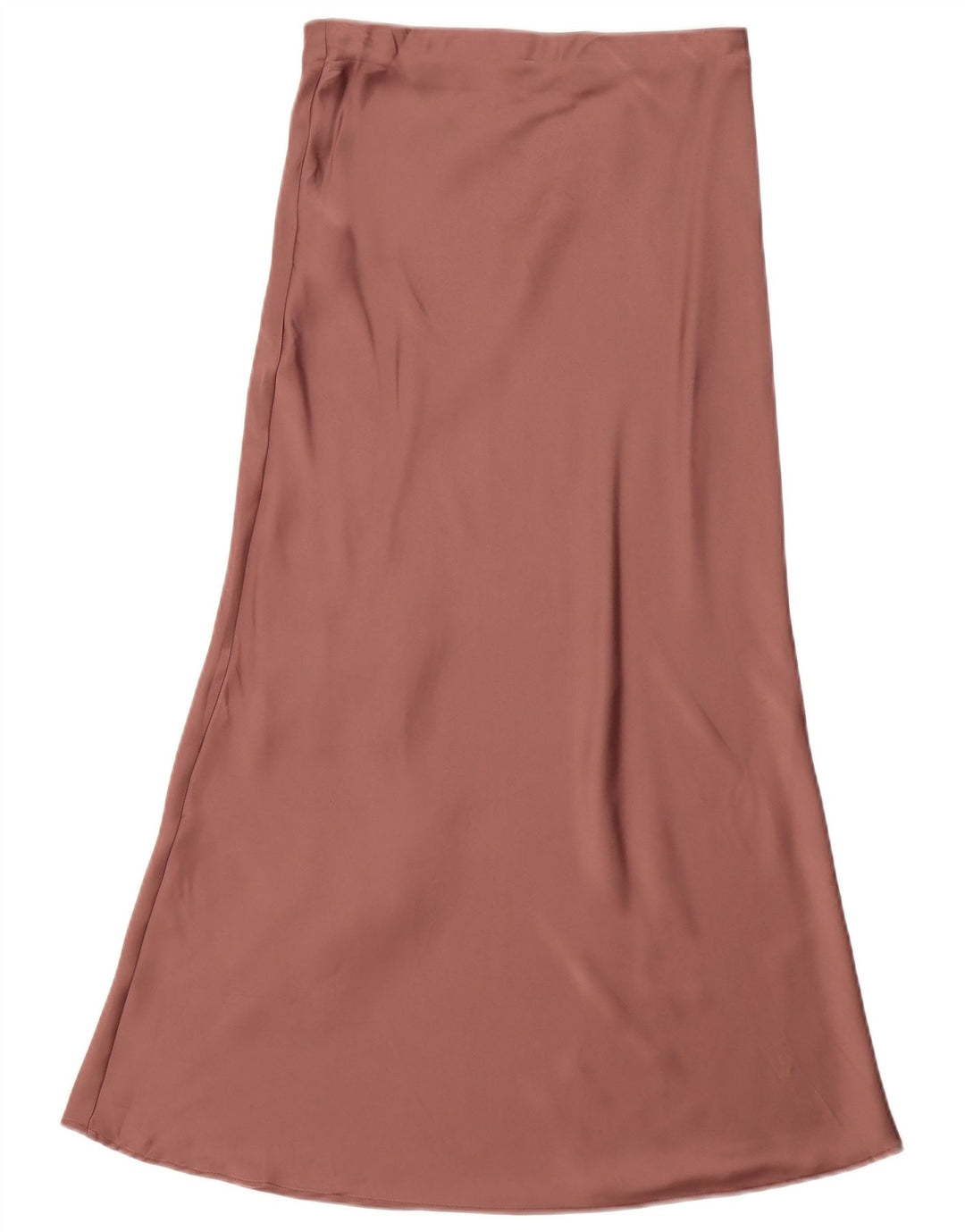 ZARA Maxi-nederdel til kvinder XS W24 Burgundy polyester