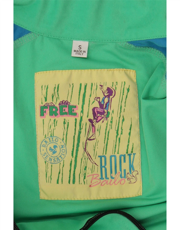 BAILO Herre grafisk træningsdragt Topjakke Lille Grøn Colourblock