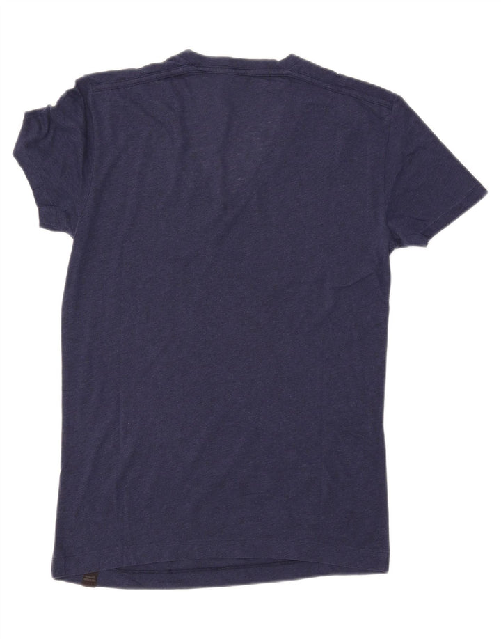 G-STAR Herre T-shirt Top Medium Marineblå Bomuld
