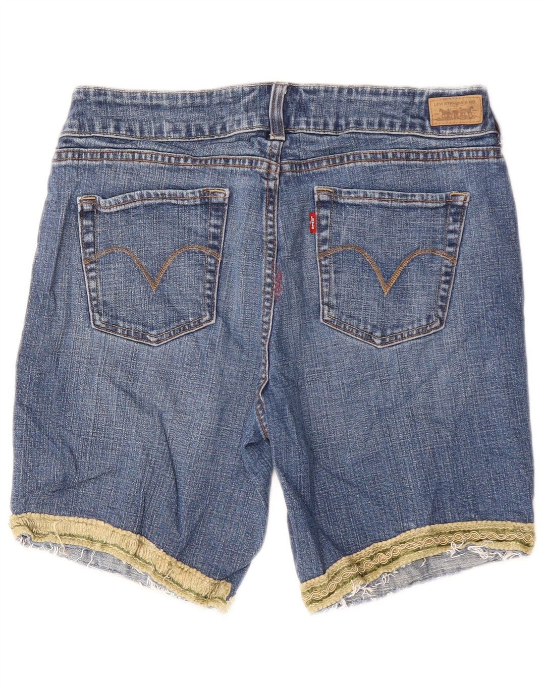 Levi's Womens 526 denimshorts US 12 Large W32 Blue Cotton