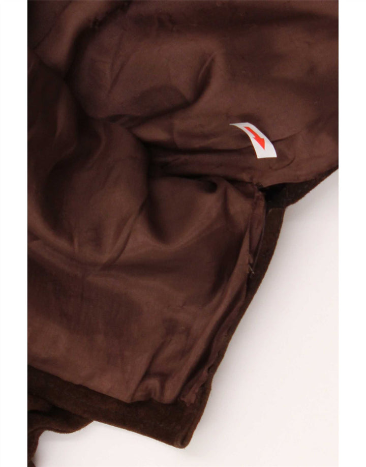 Reeve Herre 4-knaps ruskindsblazerjakke IT 48 medium brunt læder