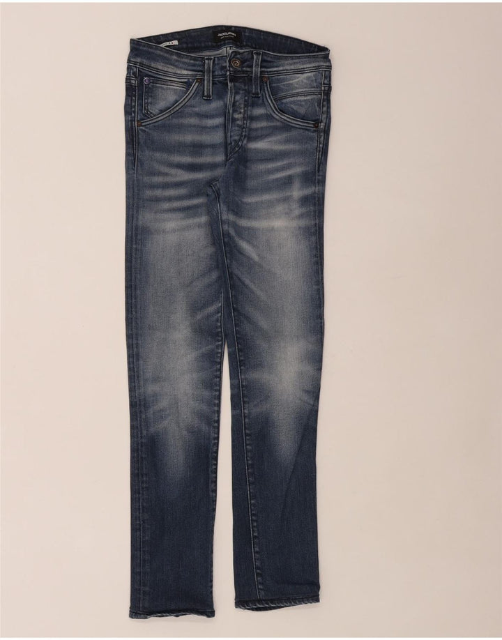 Jack & Jones Herre Slim Jeans W28 L30 Blå Bomuld
