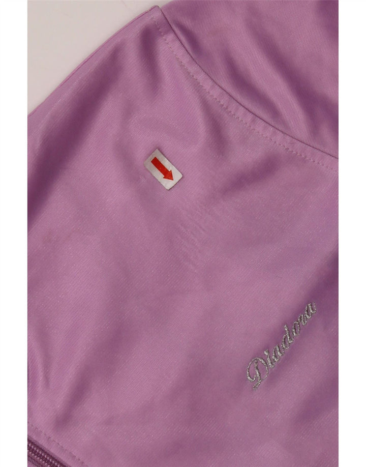 DIADORA Træningsdragt topjakke til kvinder UK 16 Stor lilla polyester