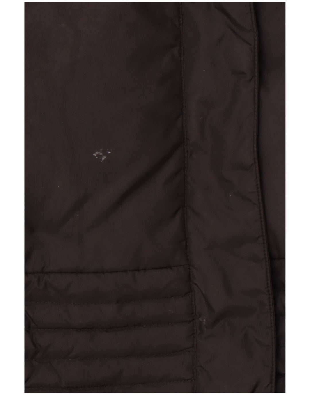 TRUSSARDI JEANS Polstret frakke til kvinder IT 48 XL Sort polyamid