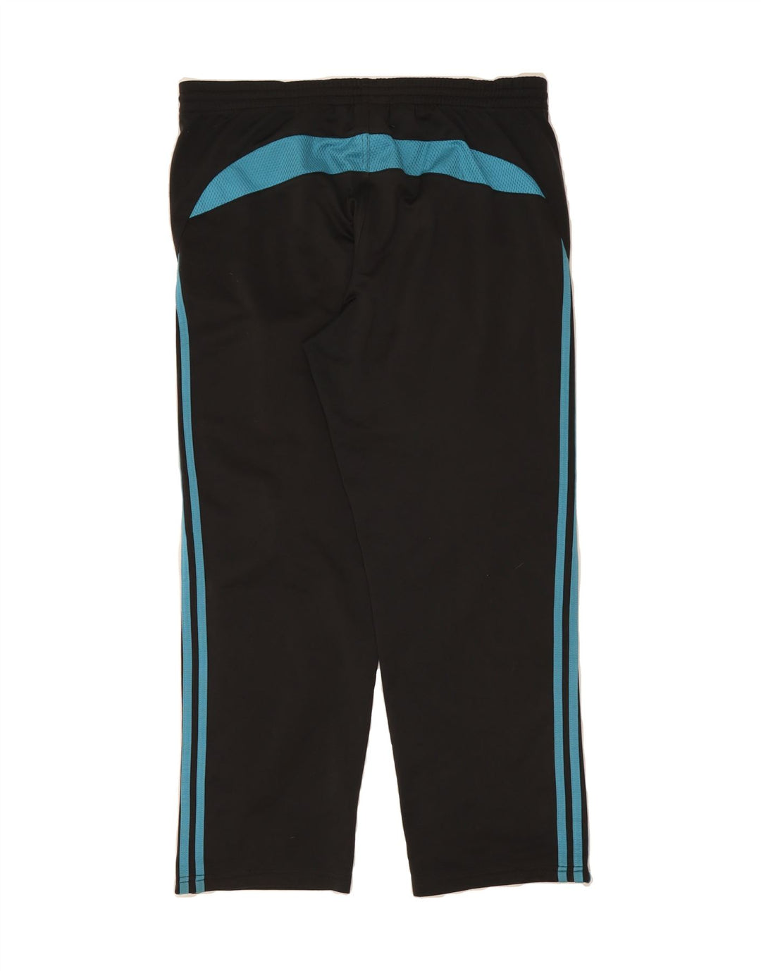 ADIDAS Mens Tracksuit Trousers UK 42/44 Large  Black Polyester Vintage Adidas and Second-Hand Adidas from Messina Hembry 