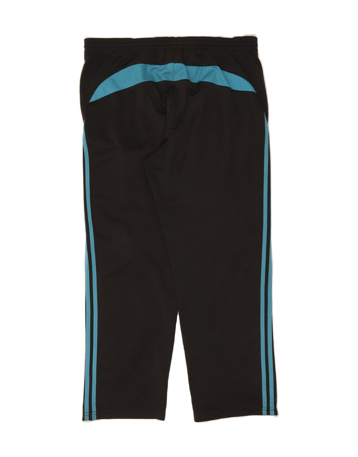 ADIDAS Mens Tracksuit Trousers UK 42/44 Large  Black Polyester Vintage Adidas and Second-Hand Adidas from Messina Hembry 