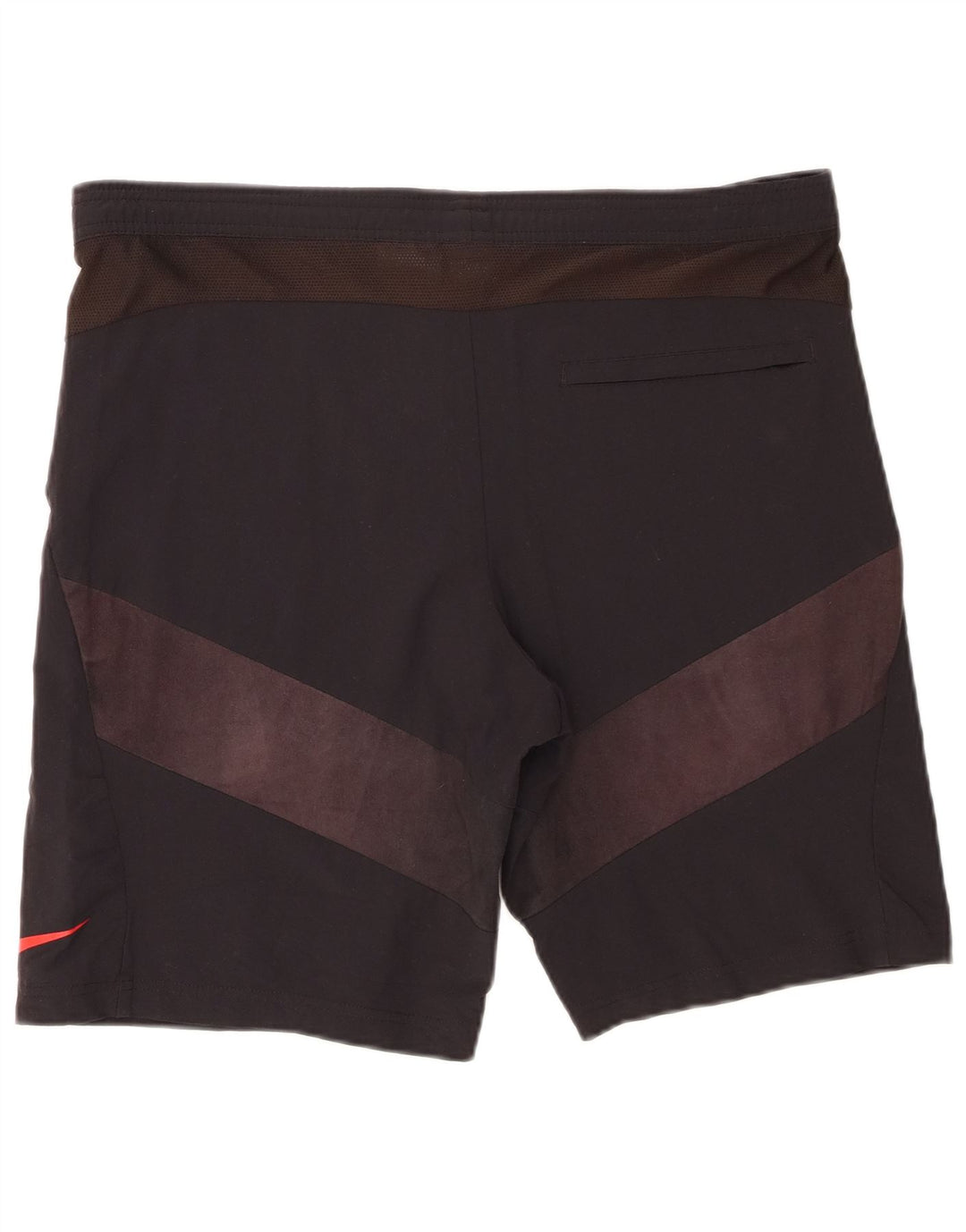 Nike Herre Sportshorts Medium Sort Colourblock Nylon