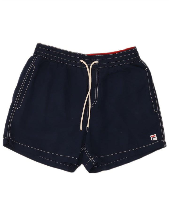 Fila Badeshorts til mænd Små marineblå polyester
