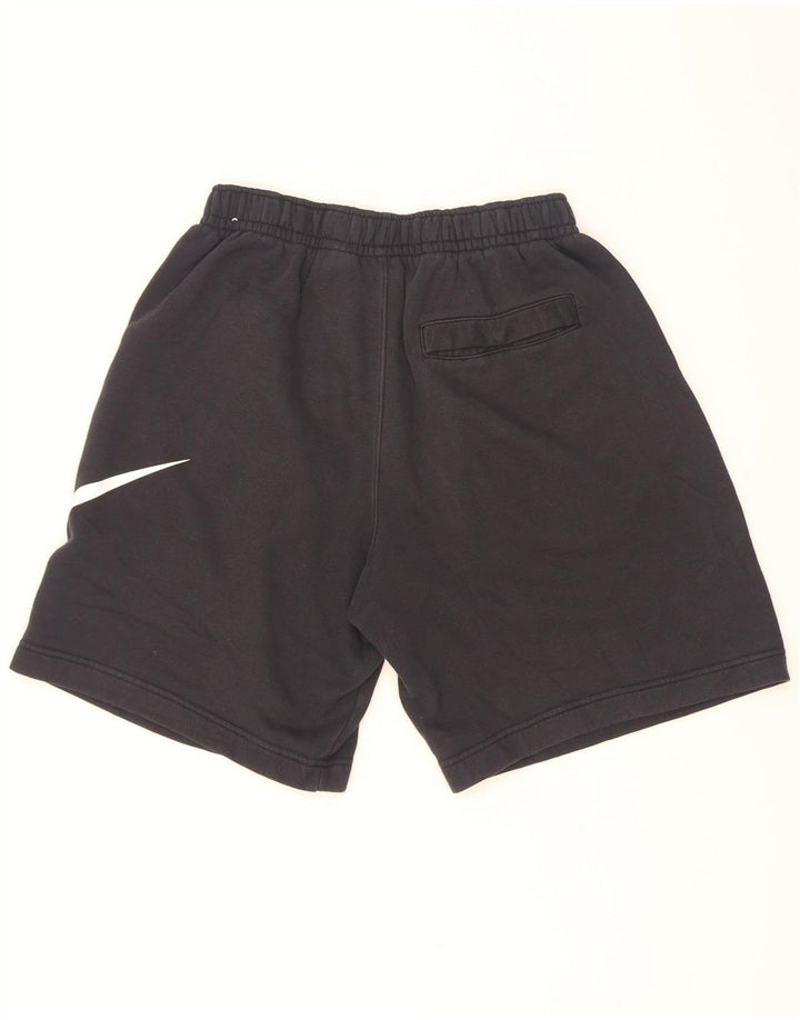 Nike Herre grafiske sportsshorts Små sorte bomuld