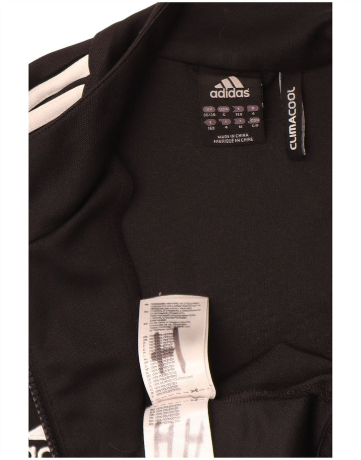Adidas Herre Climacool Træningsdragt Topjakke UK 36/38 Small Black Colourblock