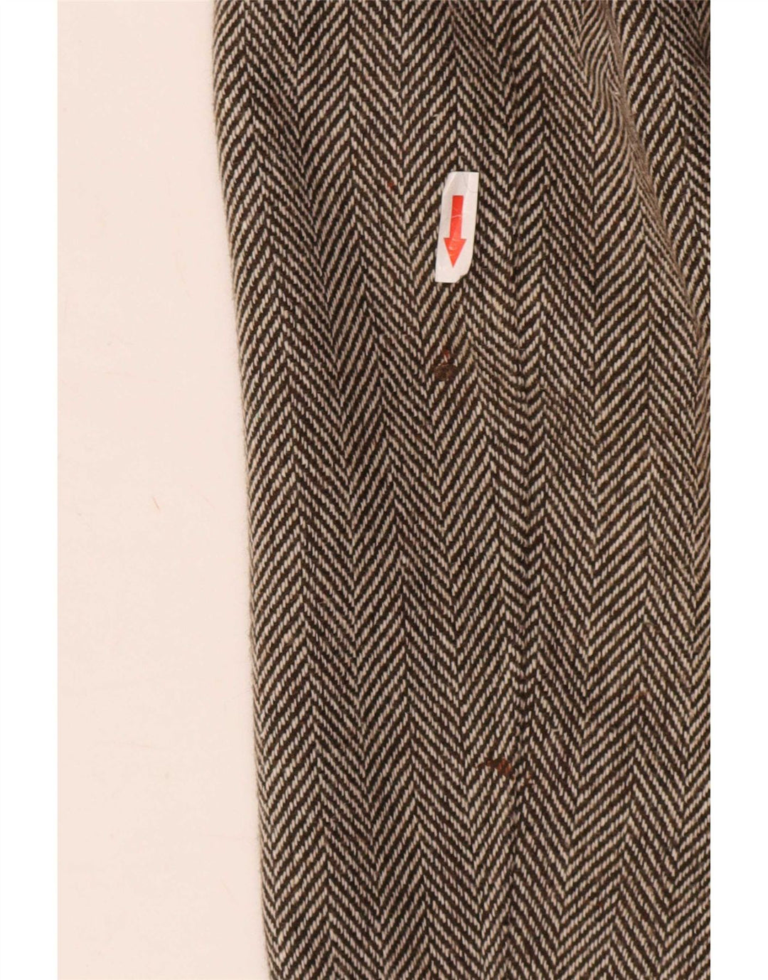 Emme Esse Dame Blazer Jacket UK 14 Medium Brown Herringbone