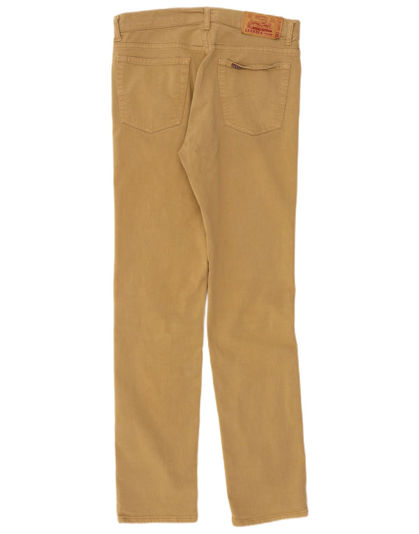Carrera Herre 700 Lige Casual Bukser IT 50 Large W34 L34 Beige Bomuld