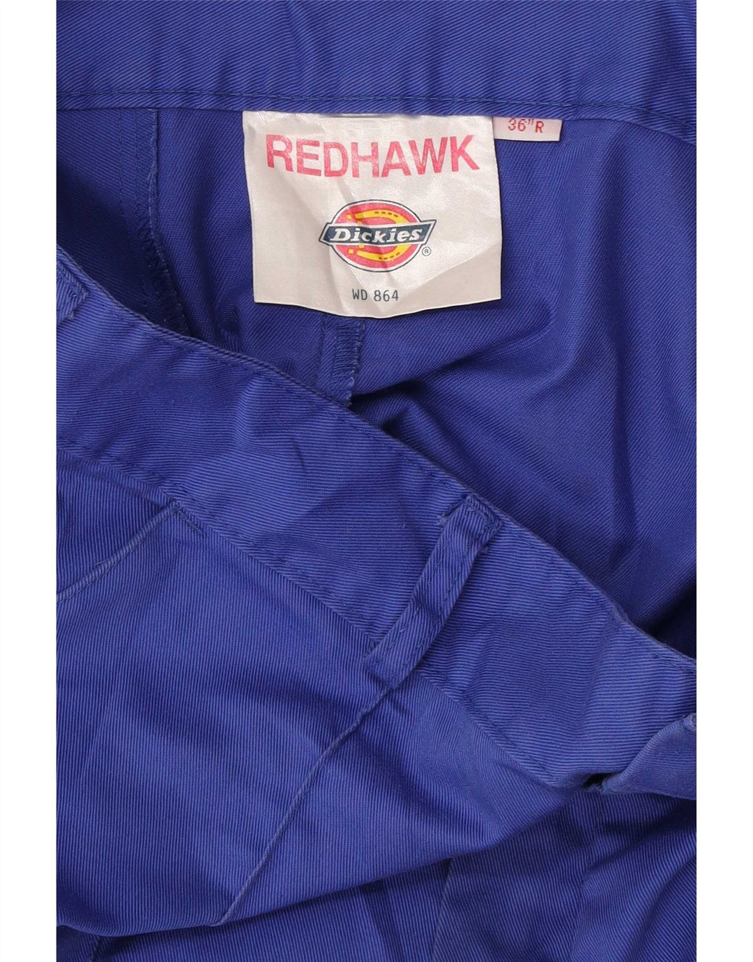 Dickies Herre Straight Cargo Bukser W36 L30 Blå Polyester