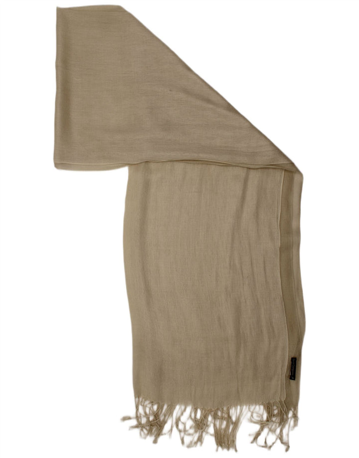 BEST COMPANY Womens Rectangle Scarf One Size Beige Classic