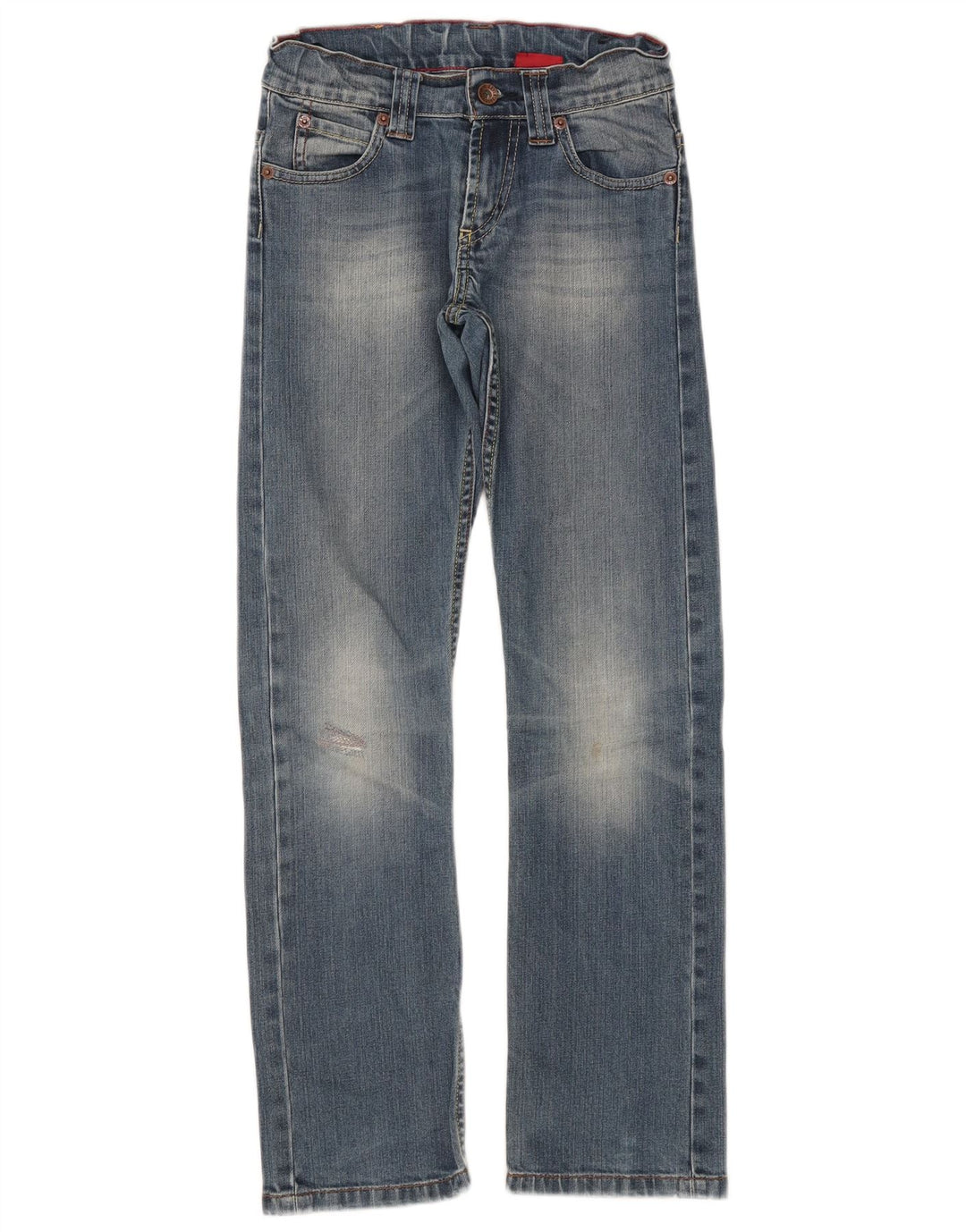 Levi's Boys Straight Jeans 9-10 år W24 L27 Blå Bomuld
