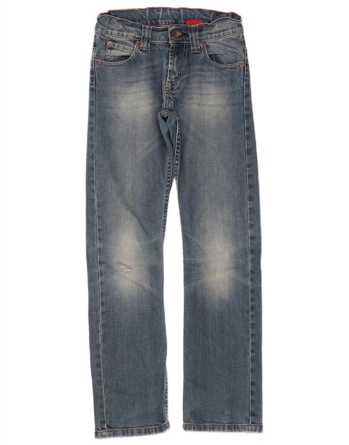 Levi's Boys Straight Jeans 9-10 år W24 L27 Blå Bomuld