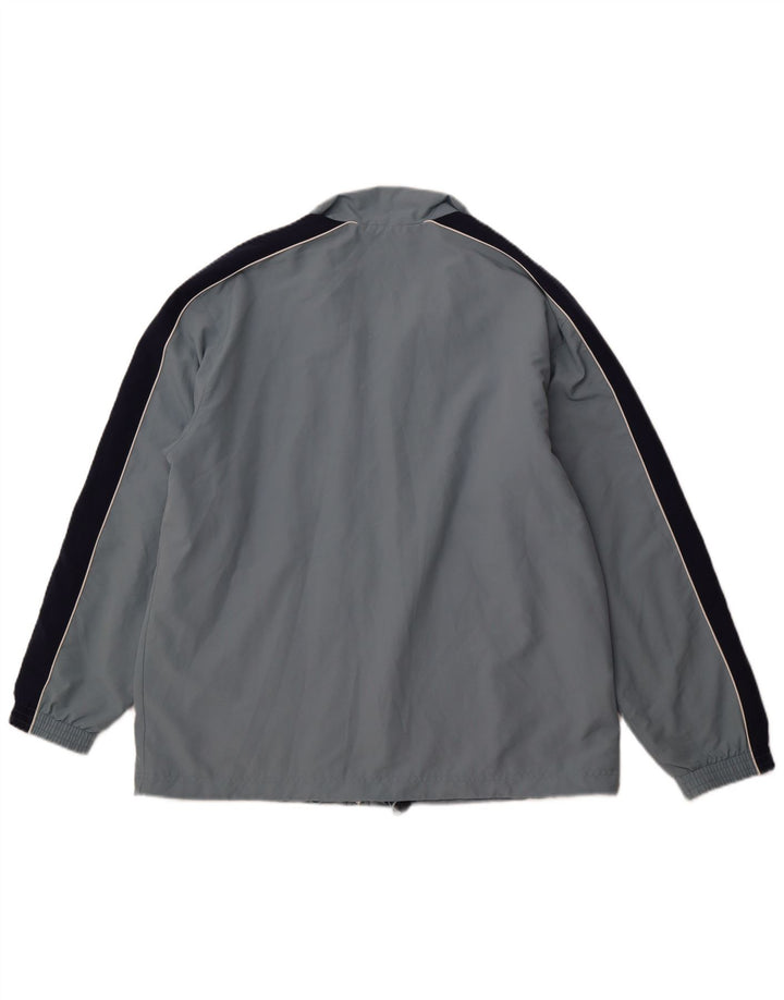 CHAMPION Træningsdragt til mænd Topjakke XL Blå Colourblock Polyester
