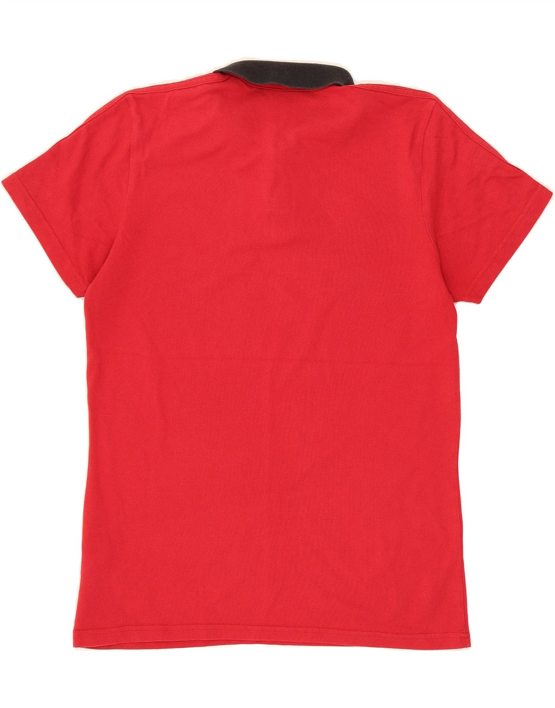 ADIDAS Mens Graphic Polo Shirt Large Red Cotton Vintage Adidas and Second-Hand Adidas from Messina Hembry 