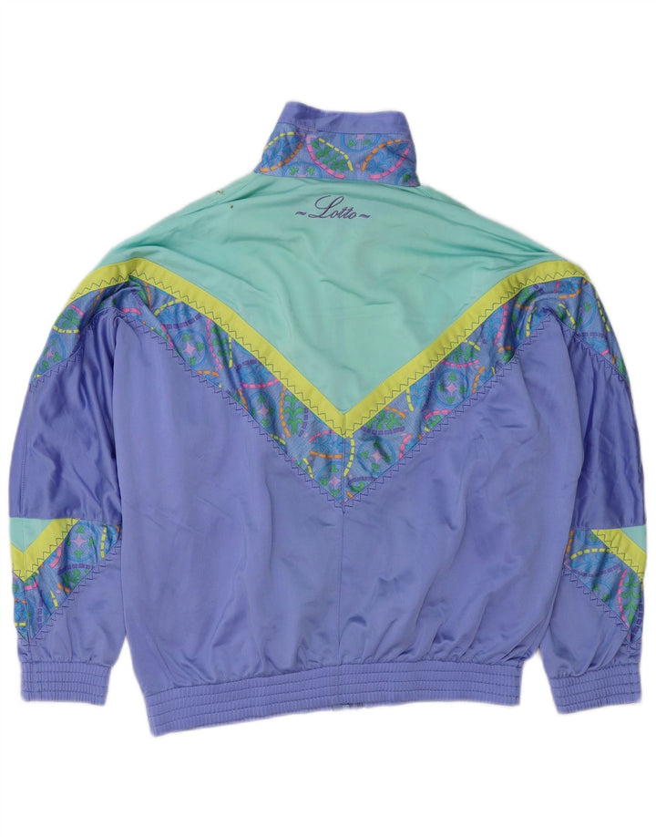 Lotto Herre Loose Fit træningsdragt Topjakke Lille Lilla Colourblock