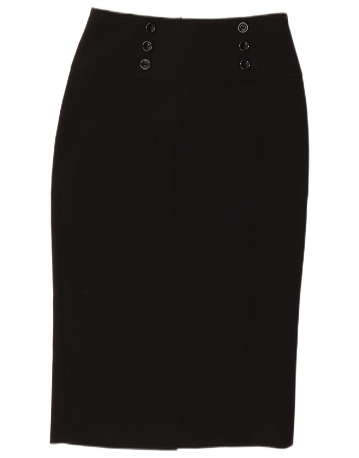 WALLIS Pencil Nederdel til kvinder UK 10 Small W30 Black Polyester