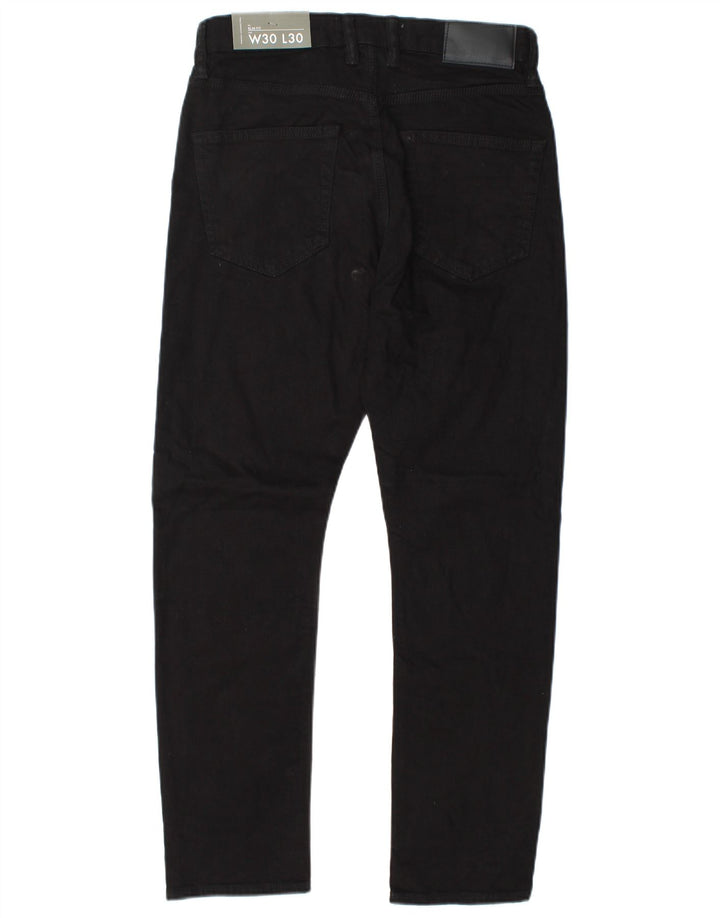 French Connection Slim Jeans til mænd W30 L30 Sort bomuld