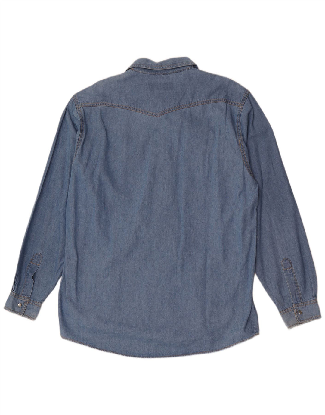 Mondial Herre Denim Shirt 2XL Blå Bomuld