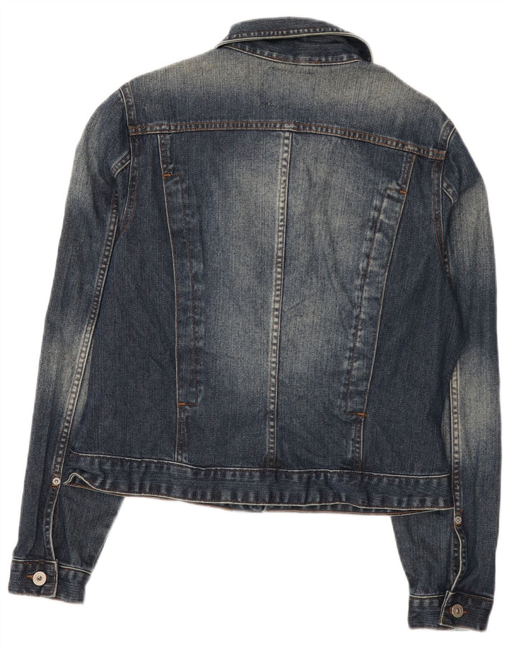 Guess Dame denimjakke UK 18 XL Blå Bomuld