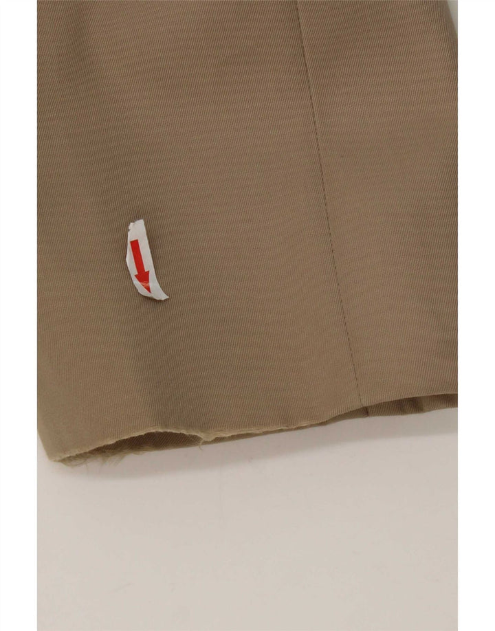 Aquascutum Overfrakke til mænd UK 38 Medium Beige Virgin Wool