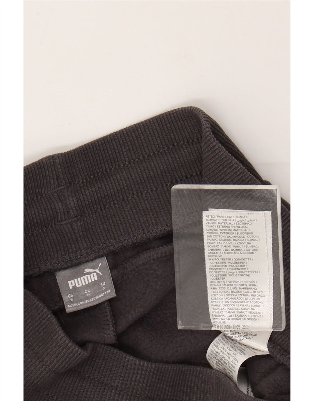 PUMA træningsdragt til kvinder Joggers UK 8 Små grå bomuld