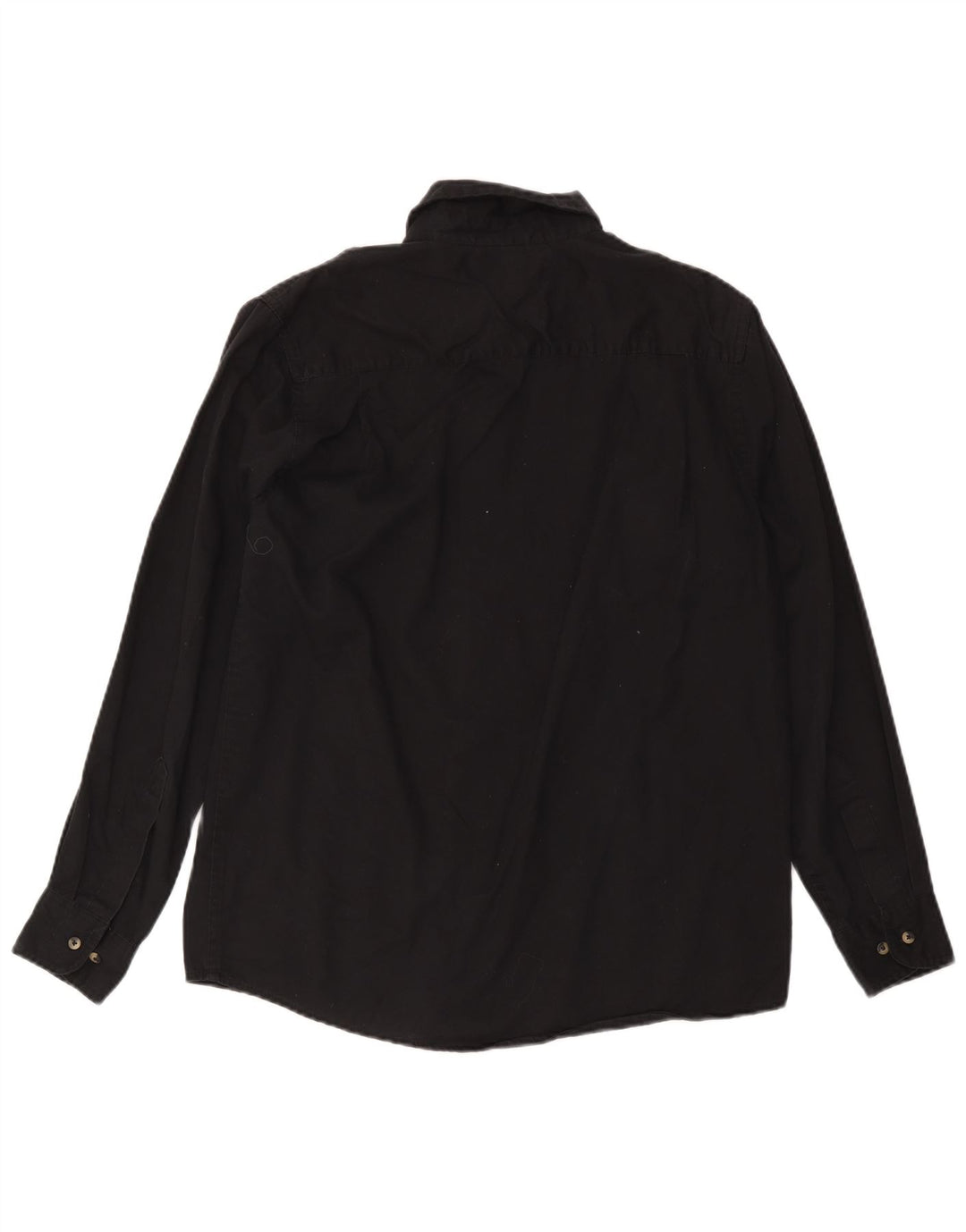 Wrangler Herreskjorte Medium Sort Bomuld