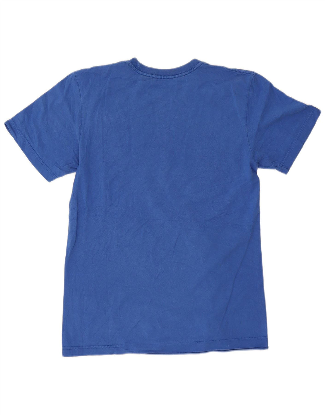 Nike Herre Regular Fit Grafisk T-Shirt Top Lille Blå Bomuld