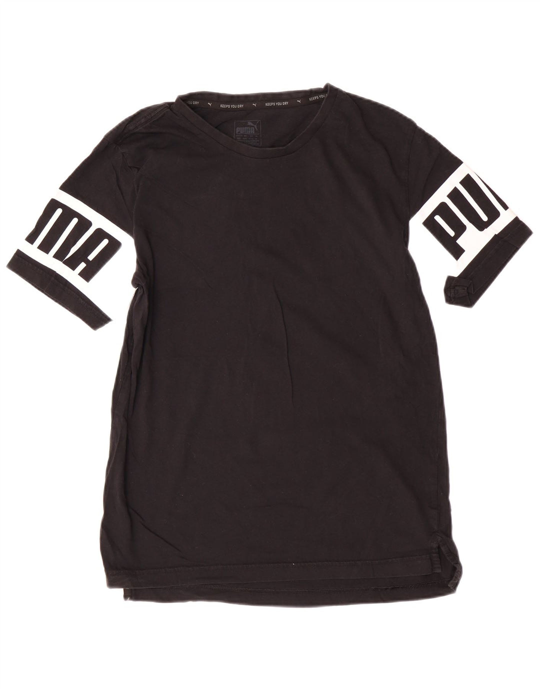 Puma Herre Grafisk T-Shirt Top Medium Sort