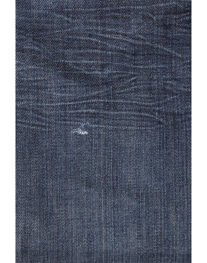 Levi's Herre 501 Straight Jeans W38 L30 Marineblå Bomuld