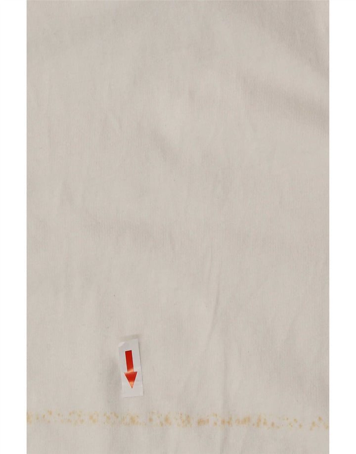 Nike T-shirt top til mænd, stor hvid bomuld