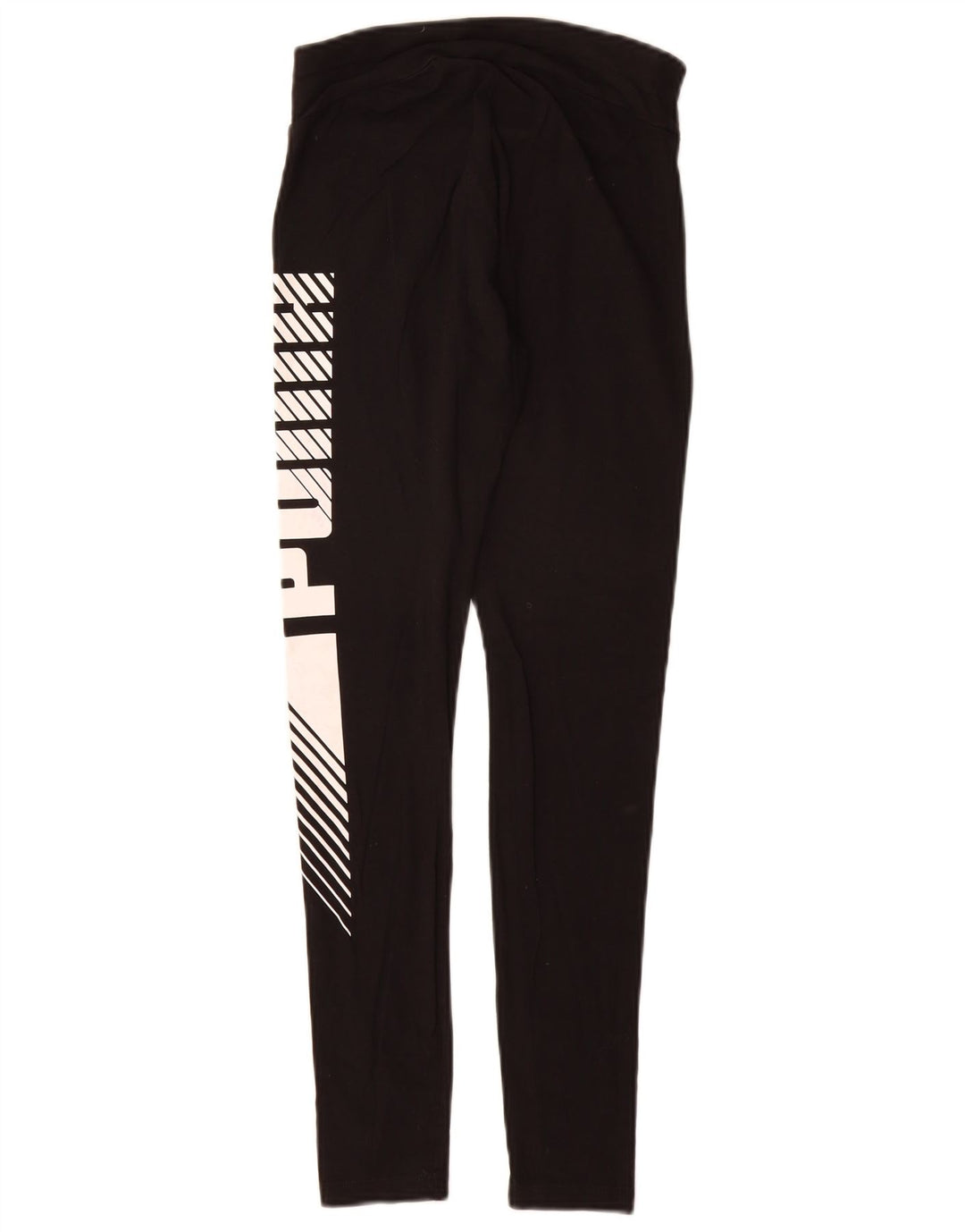 Puma Grafiske Leggings til kvinder UK 4 XS sort bomuld