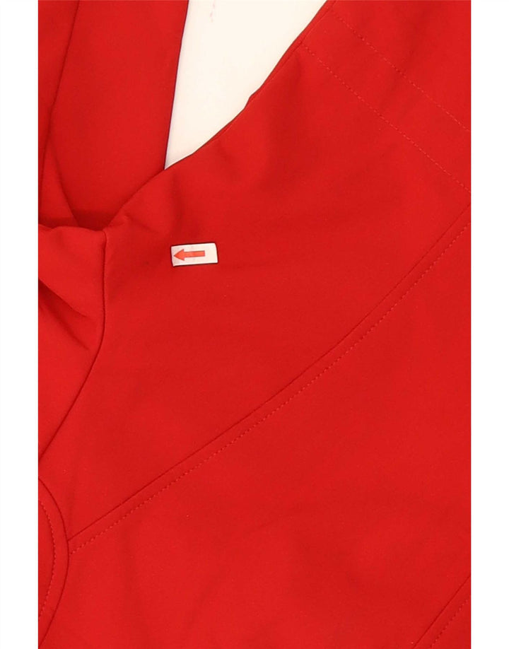 French Connection Dame Hætte Regular Fit regnjakke UK 14 Large Red