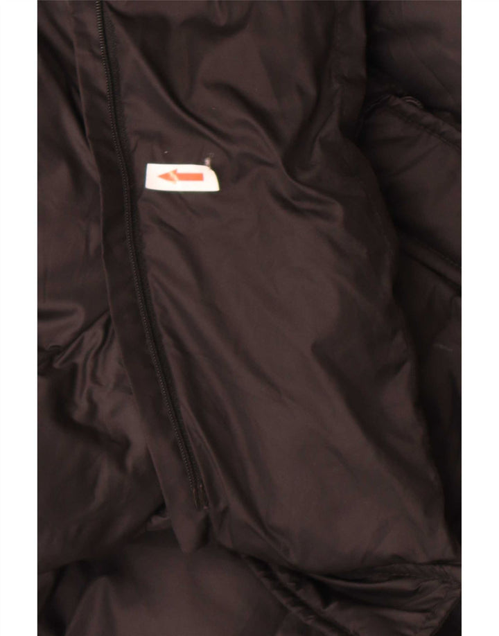 Superdry polstret jakke til kvinder UK 10 Lille sort polyester