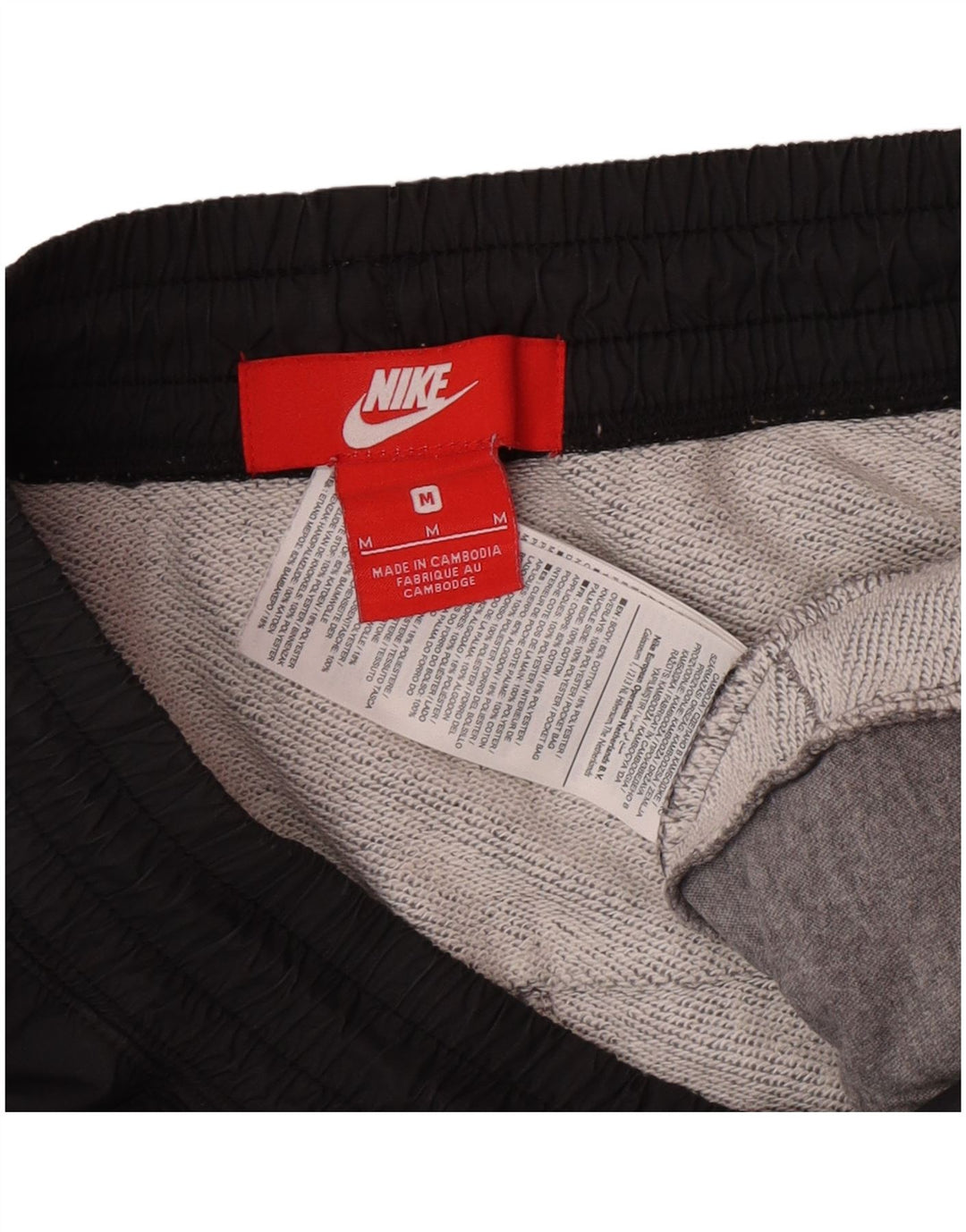 Nike Sportsshorts til mænd mellemgrå Colourblock Bomuld
