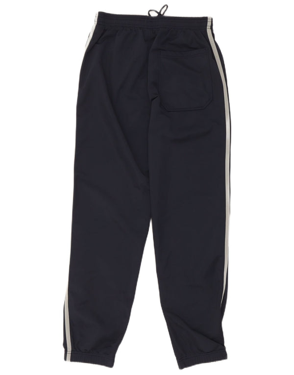 Macron Graphic Tracksuit Bukser til kvinder Joggers UK 8 Small Navy Blue