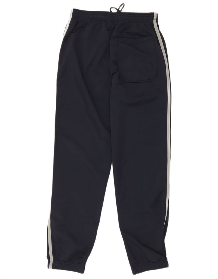 Macron Graphic Tracksuit Bukser til kvinder Joggers UK 8 Small Navy Blue