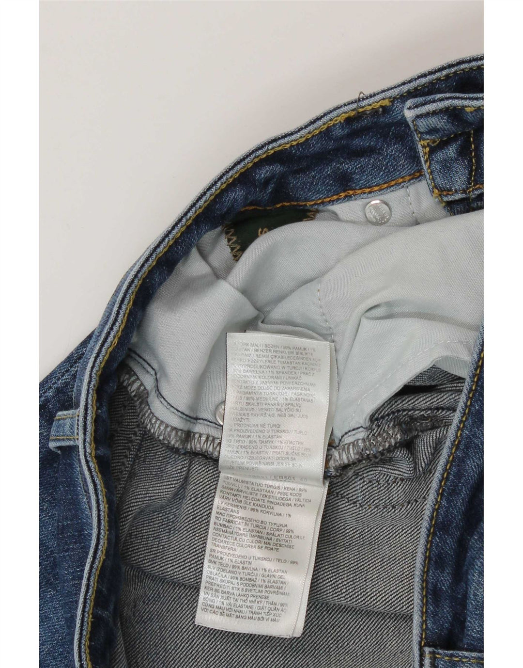 Superdry Dame Slim Jeans W30 L30 Blå