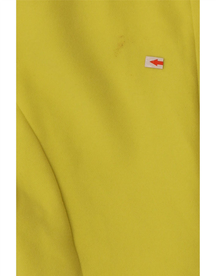 Marks & Spencer Dame 4 Button Longline Blazer Jacket UK 12 Medium Yellow