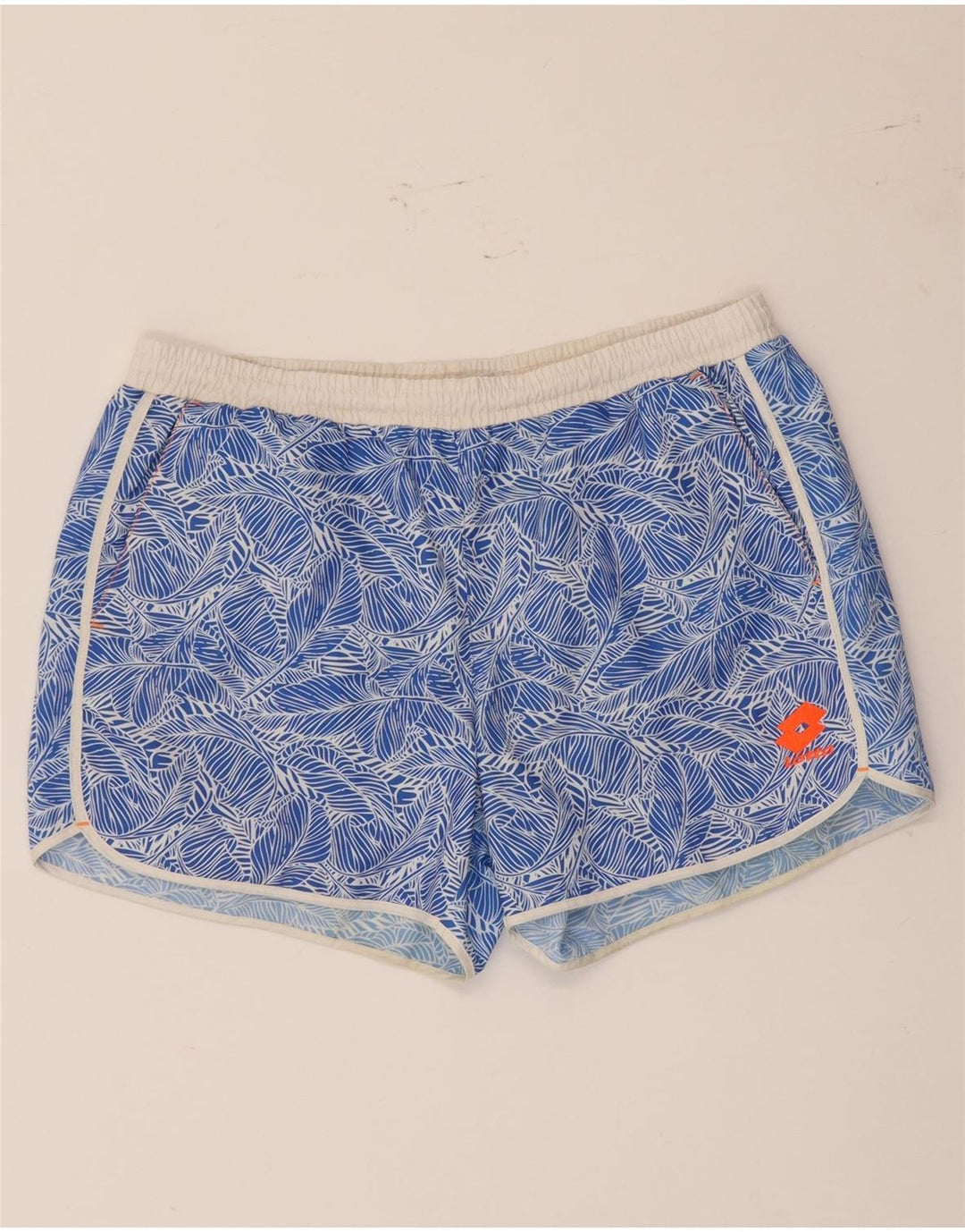 Lotto Herre badeshorts Medium Blue Floral Polyester