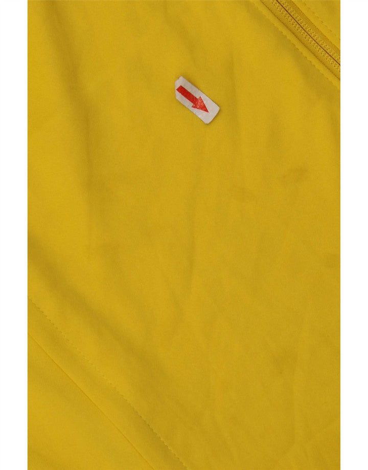 Nike Grafisk træningsdragt til mænd, topjakke, stor gul farveblok polyester