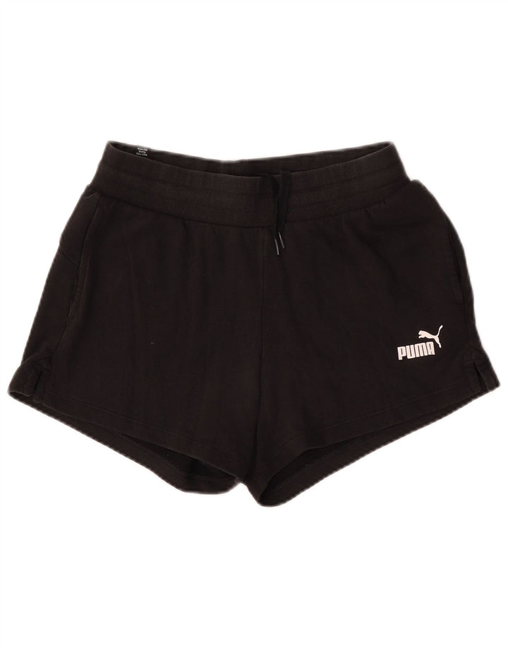 Puma Sportshorts til kvinder UK 12 Medium Sort Bomuld