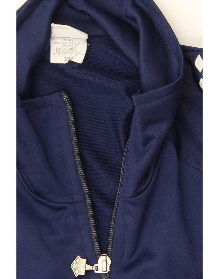 Arena Herre grafisk træningsdragt Topjakke XL Marineblå Colourblock Polyester