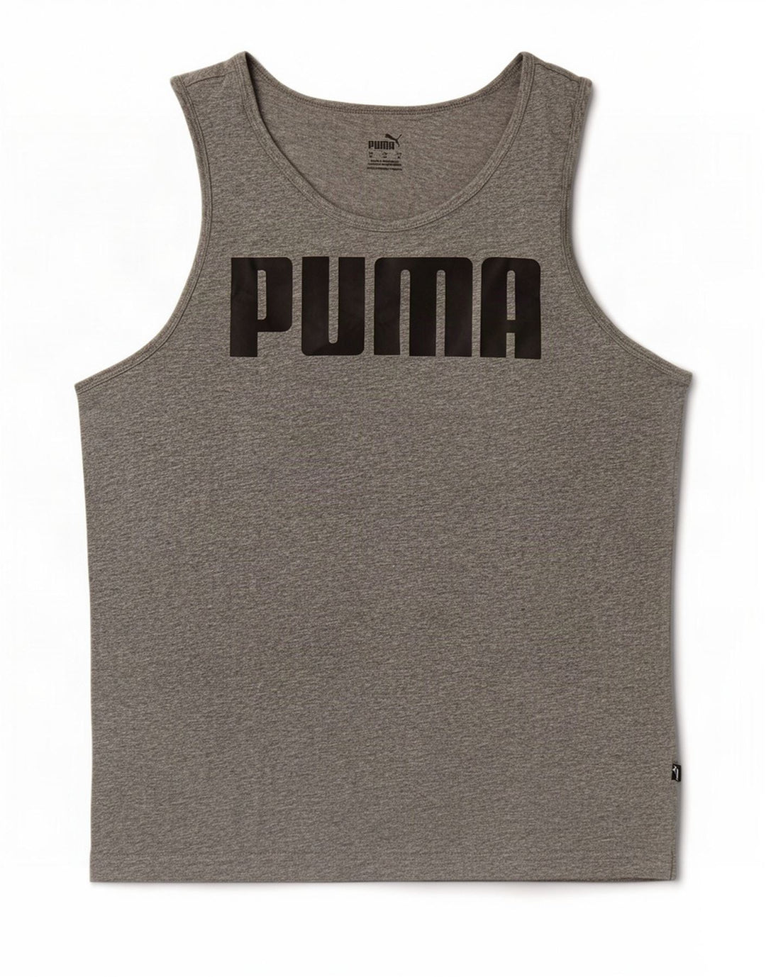 Puma Herre grafisk vest Top Medium Grey Flecked Bomuld