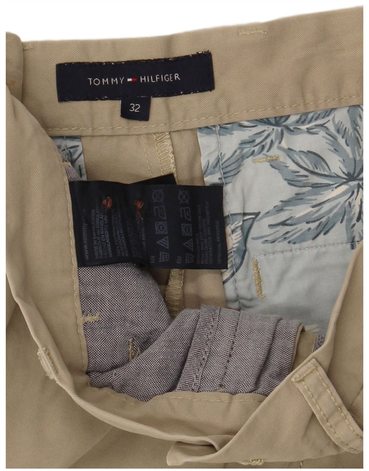 Tommy Hilfiger Herre Chino Shorts W32 Medium Beige Bomuld